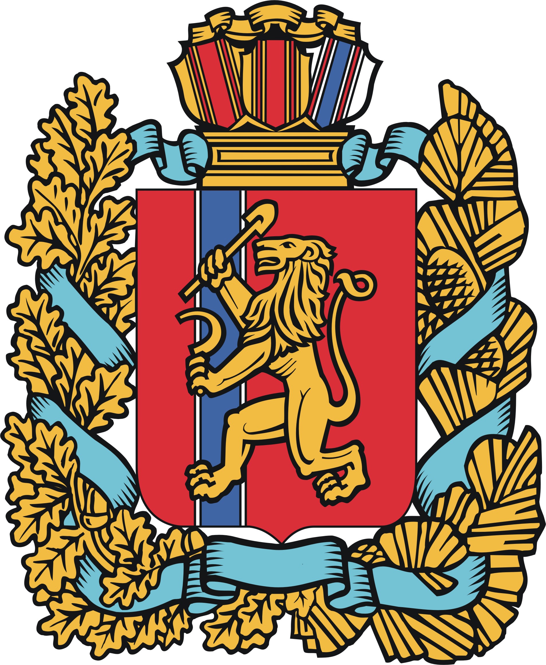 Герб Енисейского муниципального округа Герб Енисейского муниципального округа.
